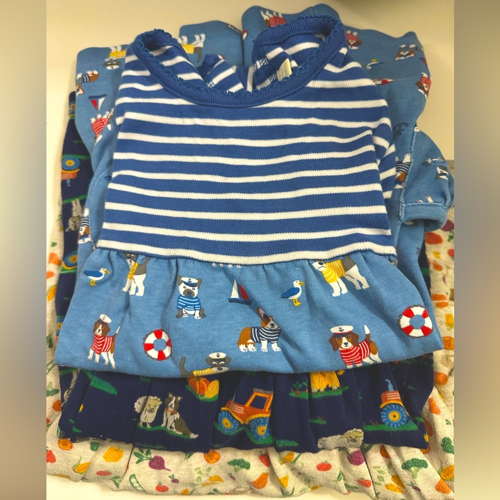 Lot of 3 GUC 3T-4T dresses from Jojo Maman Bebe.